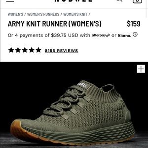 NoBull Knit Runner Shoes- Green